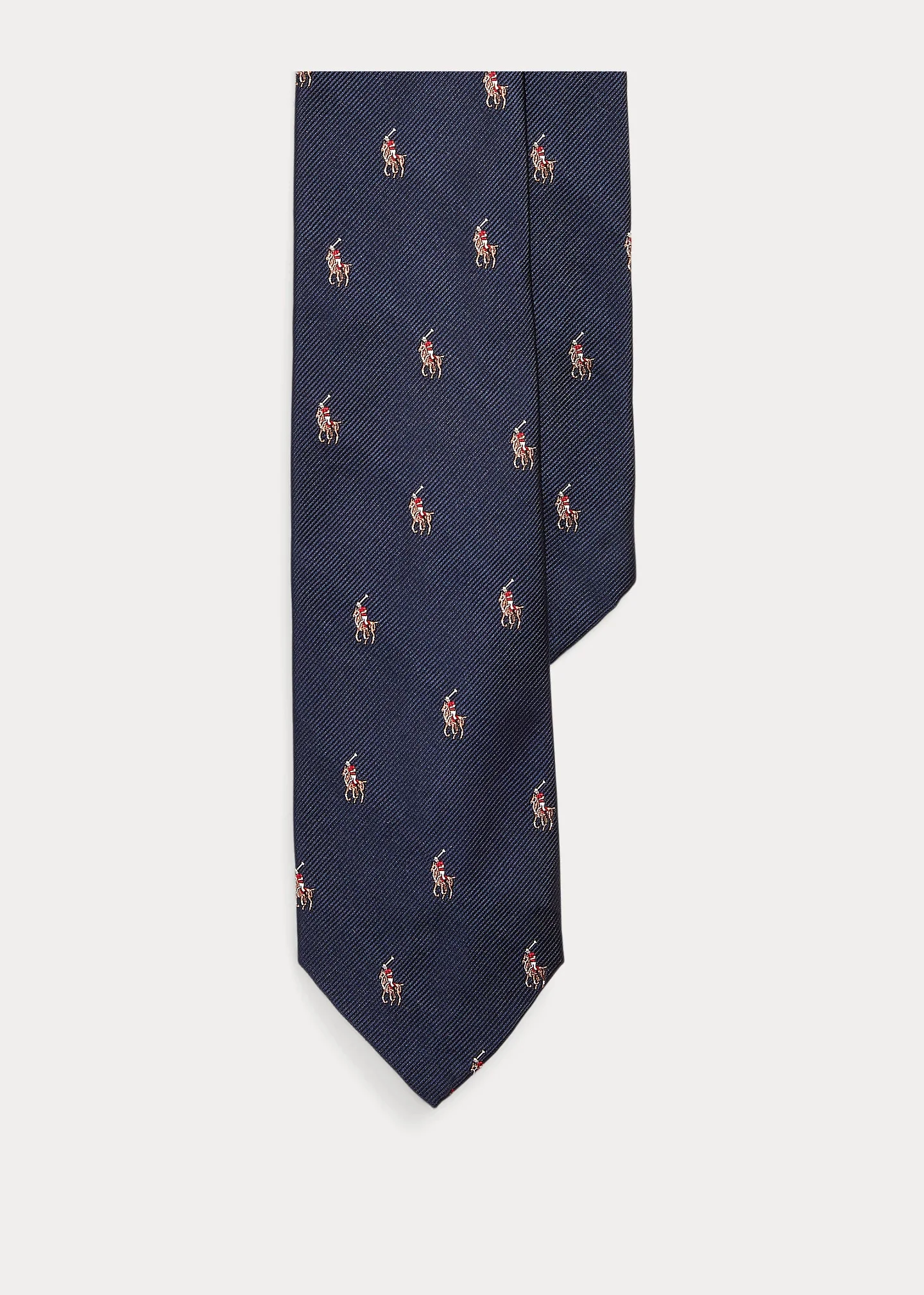 Polo Pony Silk Repp Narrow Tie - 1