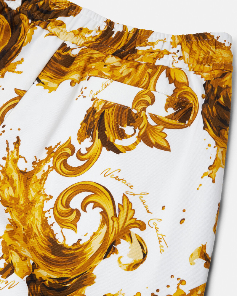 Printed Cotton-Jersey Sweatpants 4