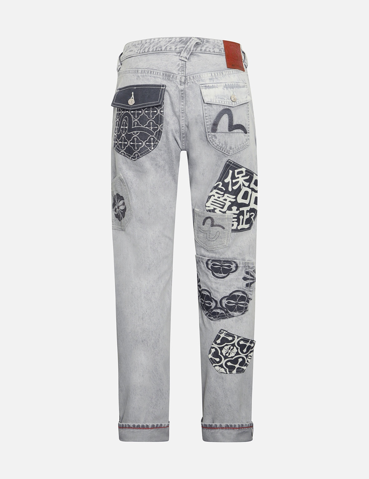 Multi-Pocket Carrot Fit Denim Jeans #2017 - 2