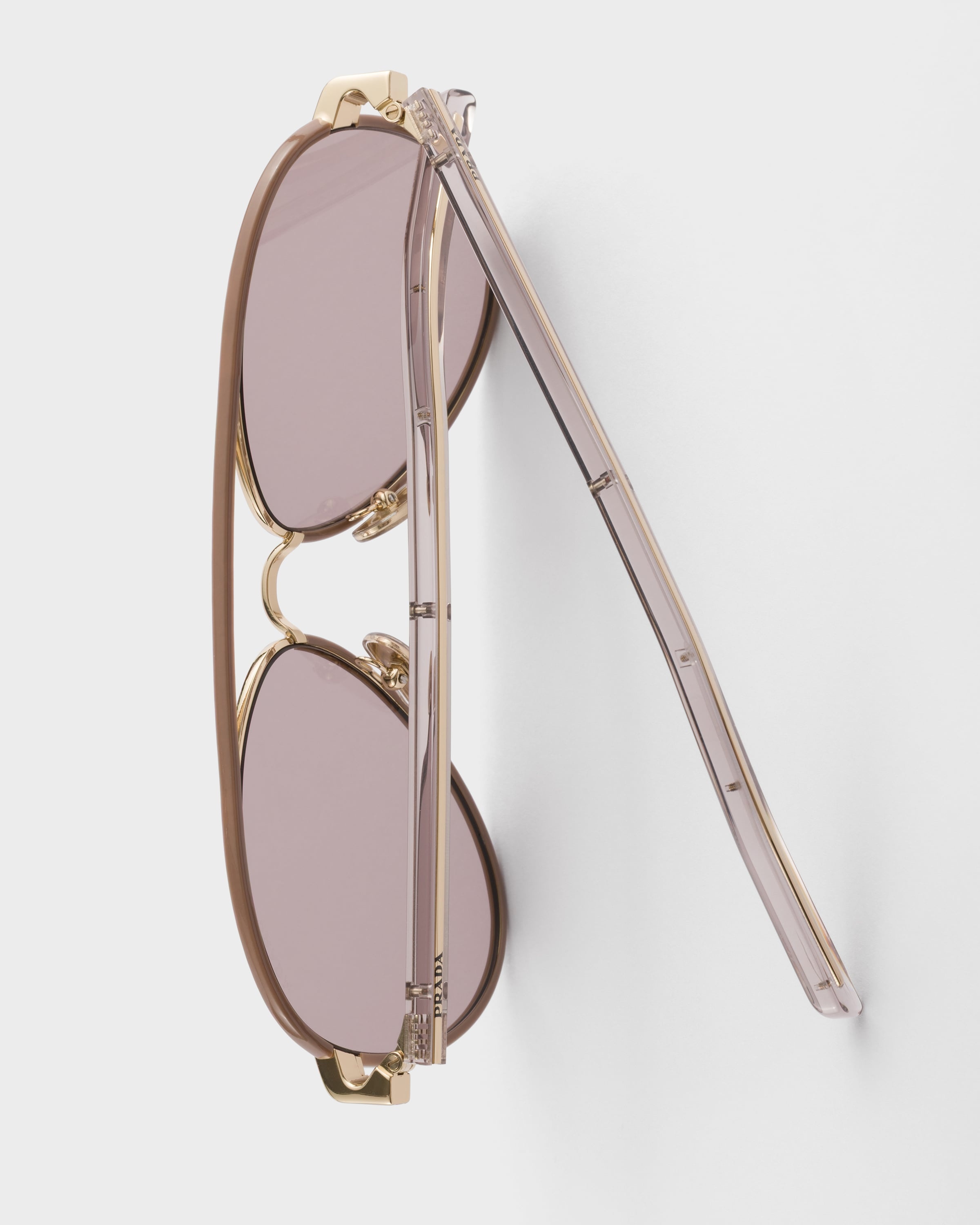 Prada sunglasses with the iconic metal plaque - 5