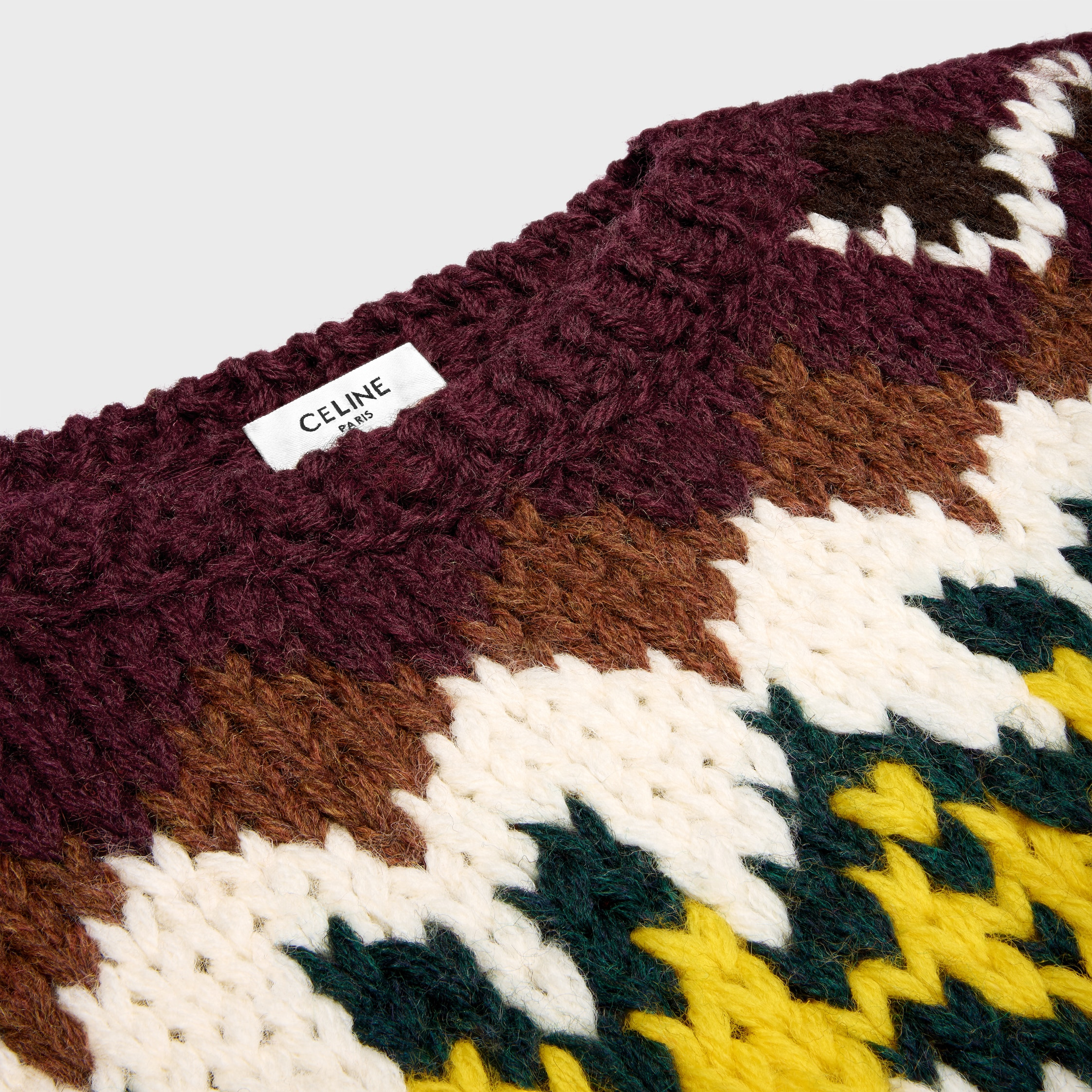 crewneck sweater IN fair isle wool - 4