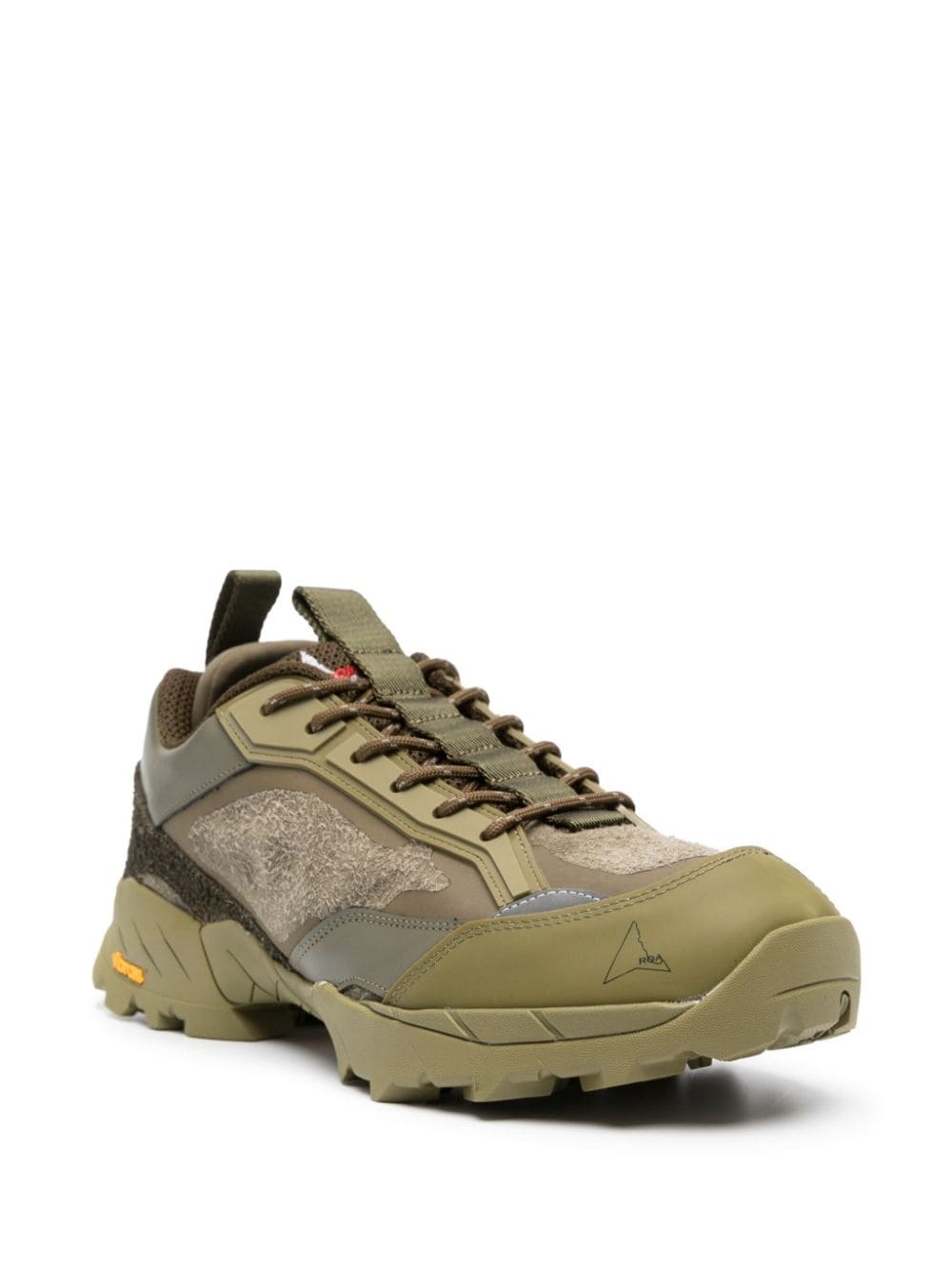 Lhakpa panelled lace-up sneakers - 2