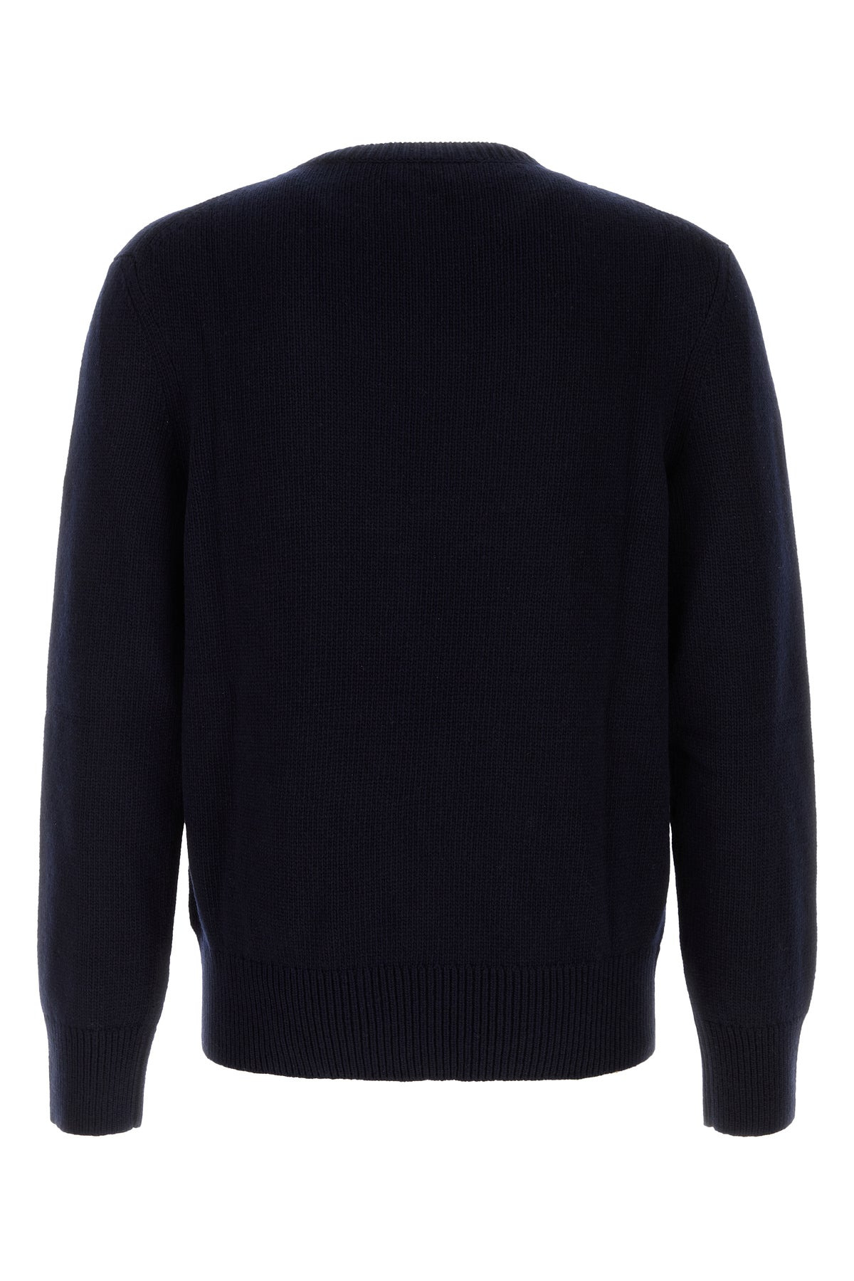 Navy blue wool blend sweater - 2