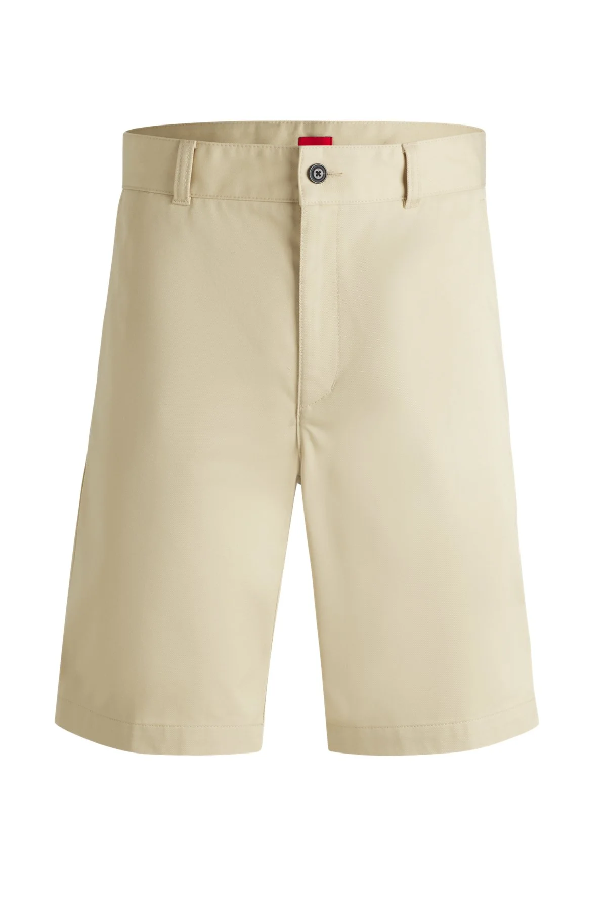 REGULAR-FIT SHORTS WITH SLIM LEG AND BUTTONED POCKETS - 1