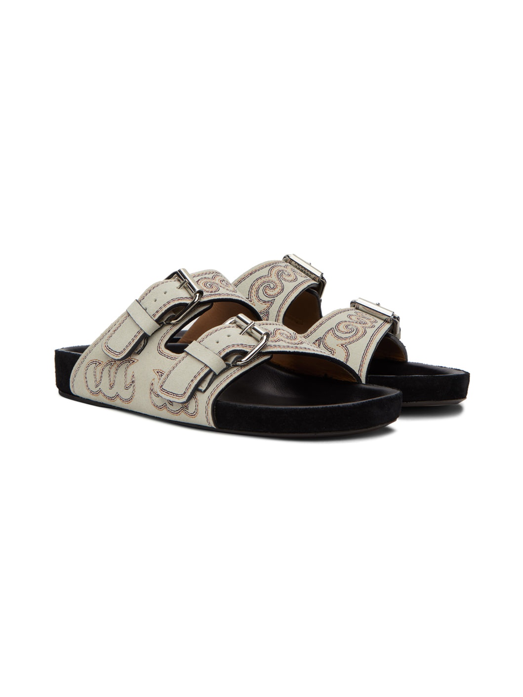Gray Lennyo Sandals - 4
