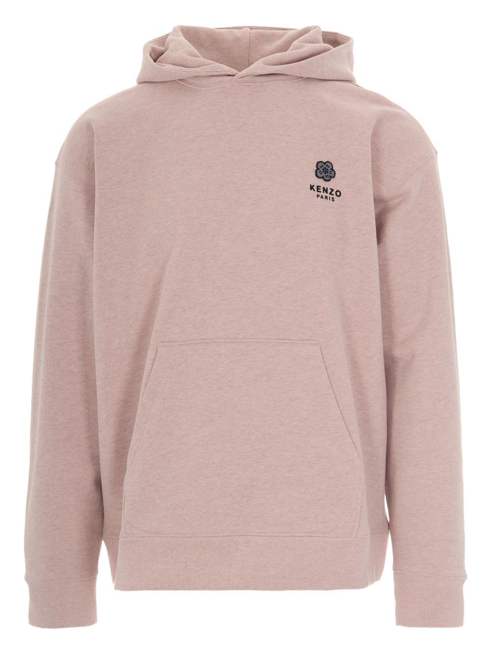 Boke Flower embroidered hoodie - 1