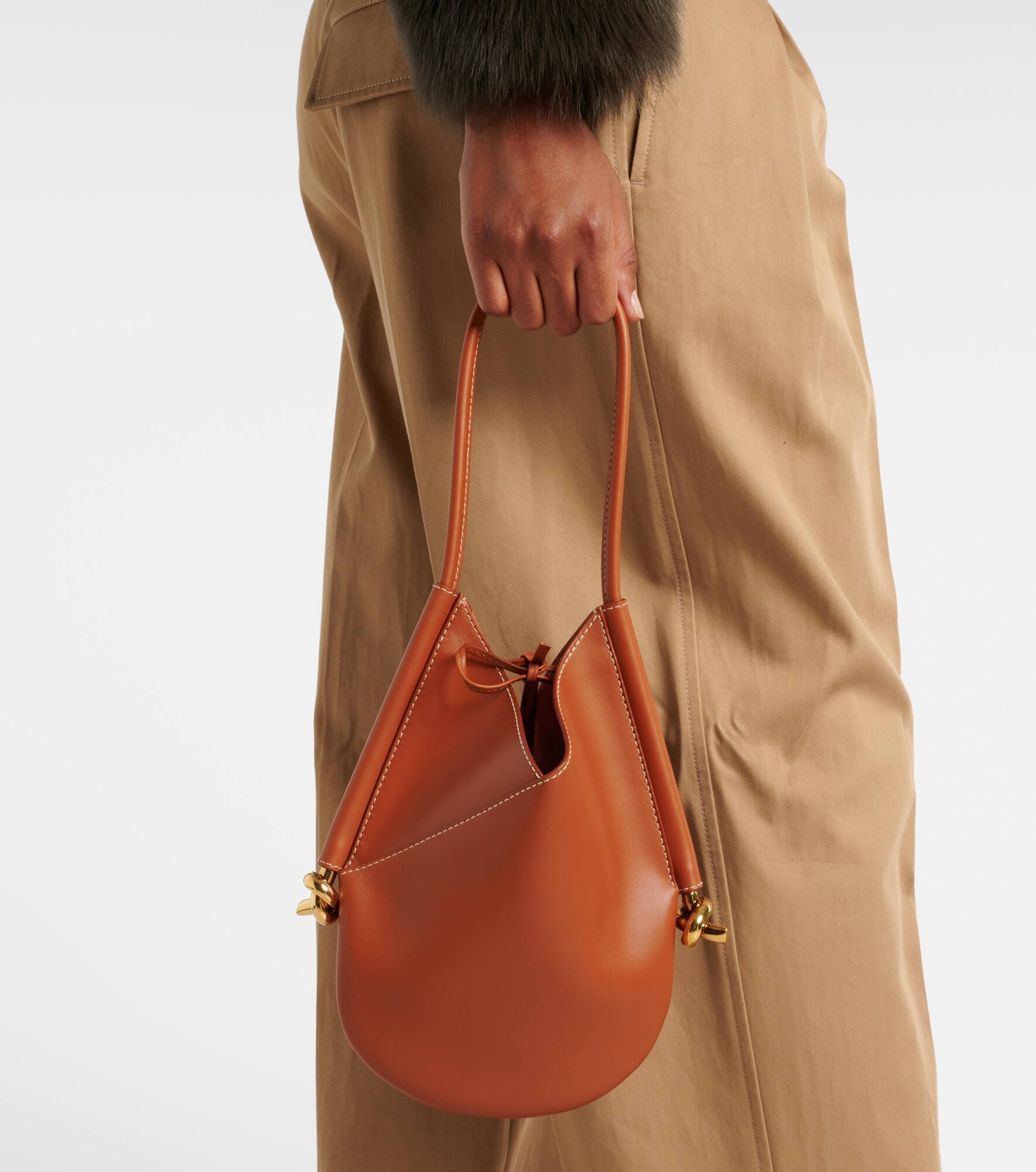Solstice Small leather shoulder bag - 2