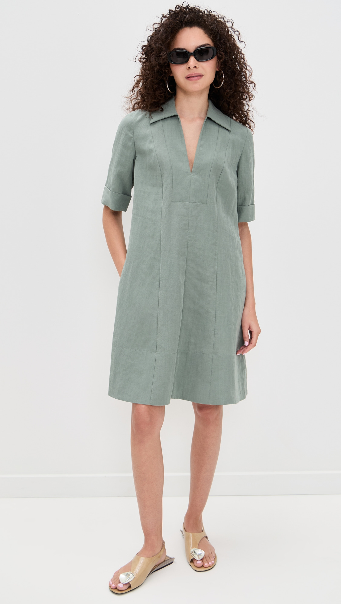 A-Line Short Dress - 4