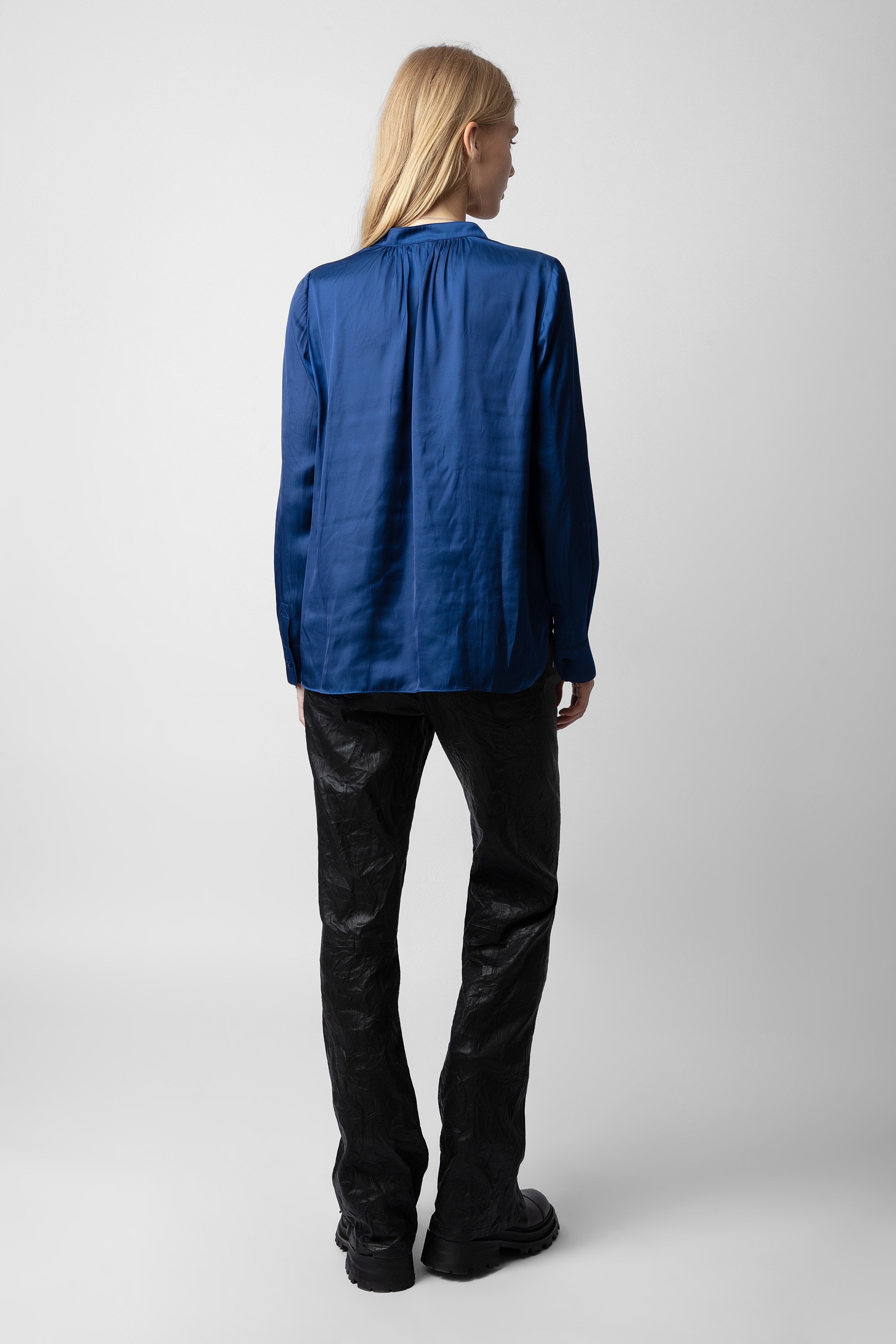 Tink Satin Blouse - 4