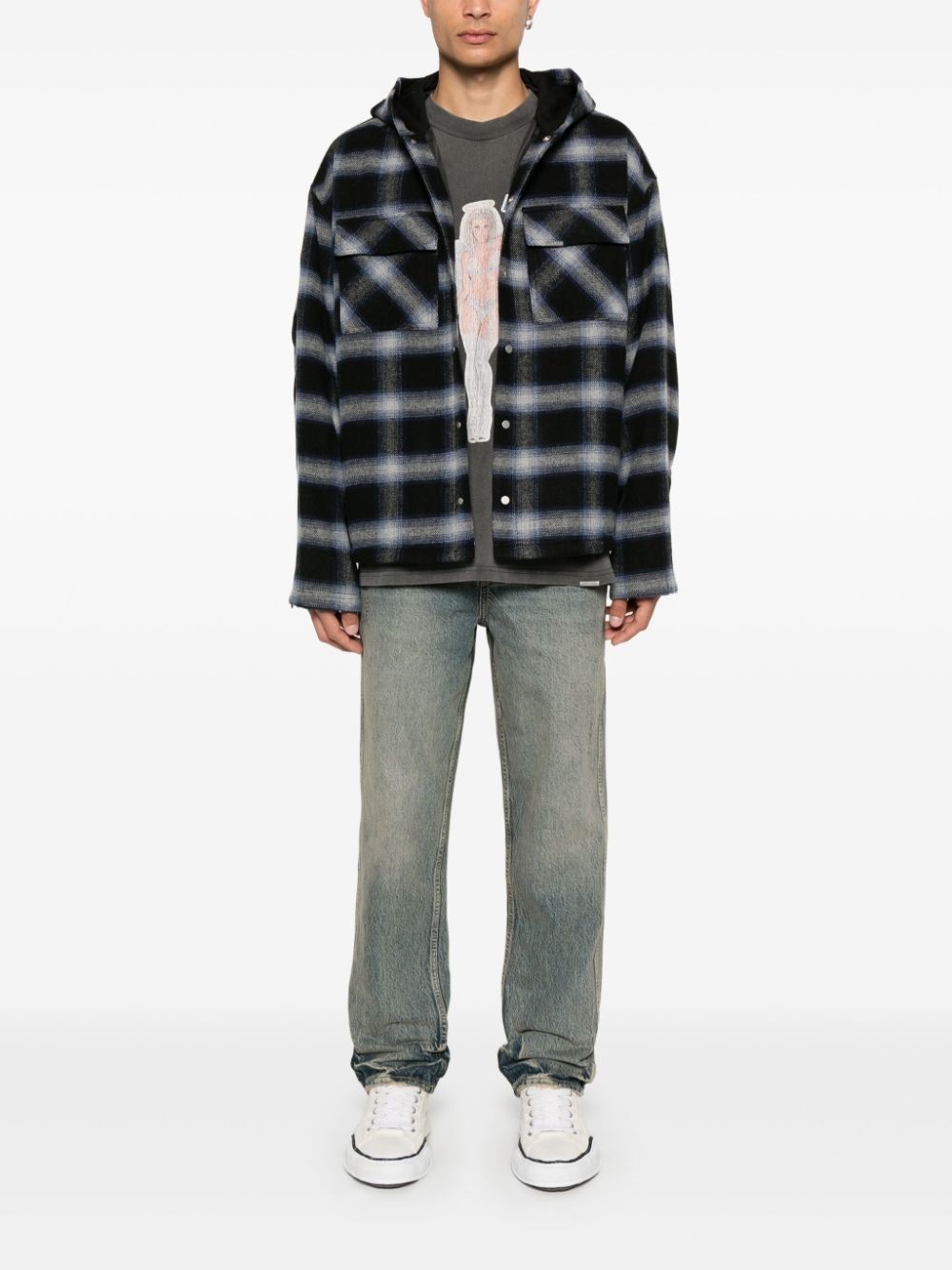 Hooded overshirt - 4