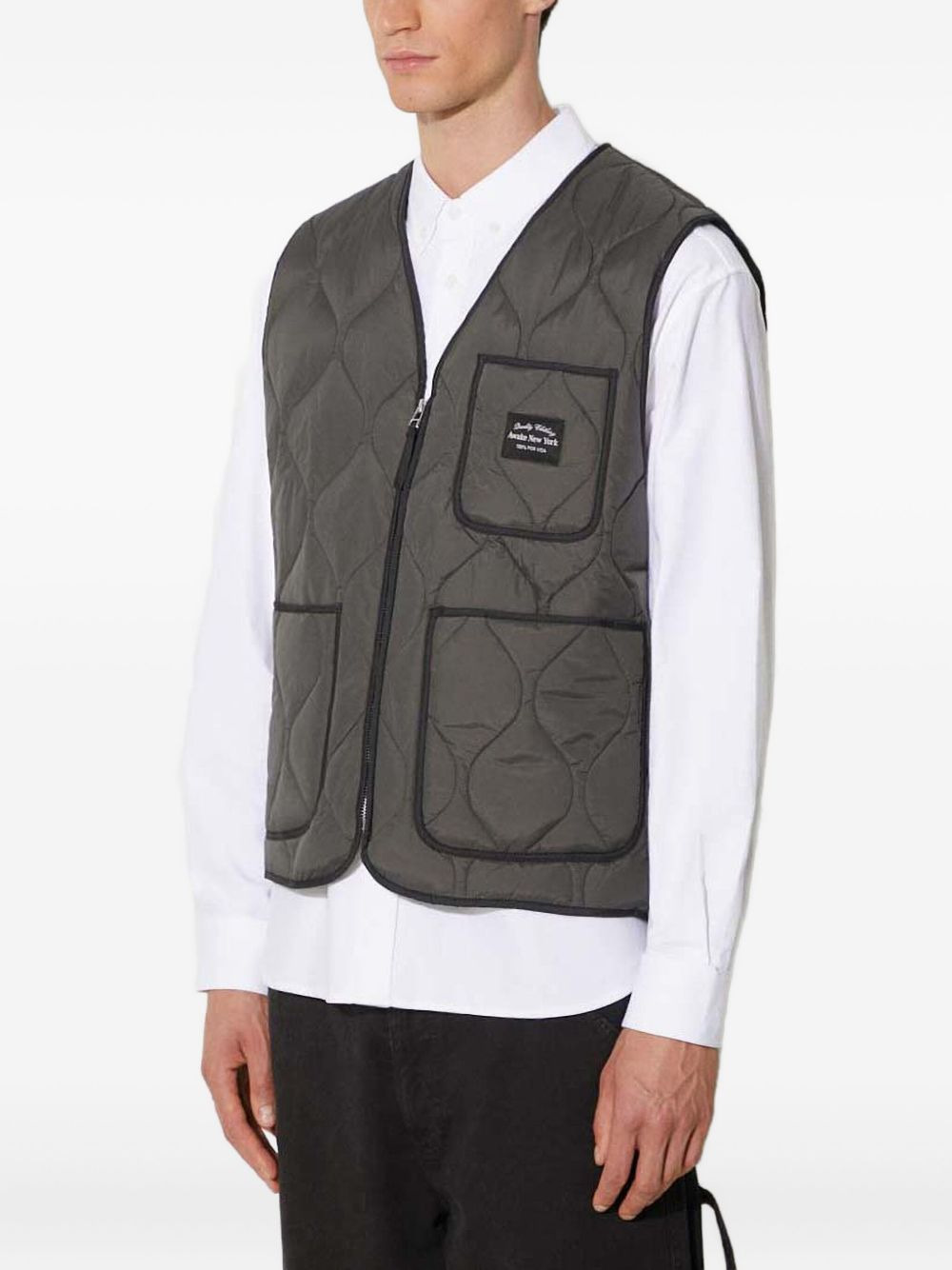 quilted vest - 2