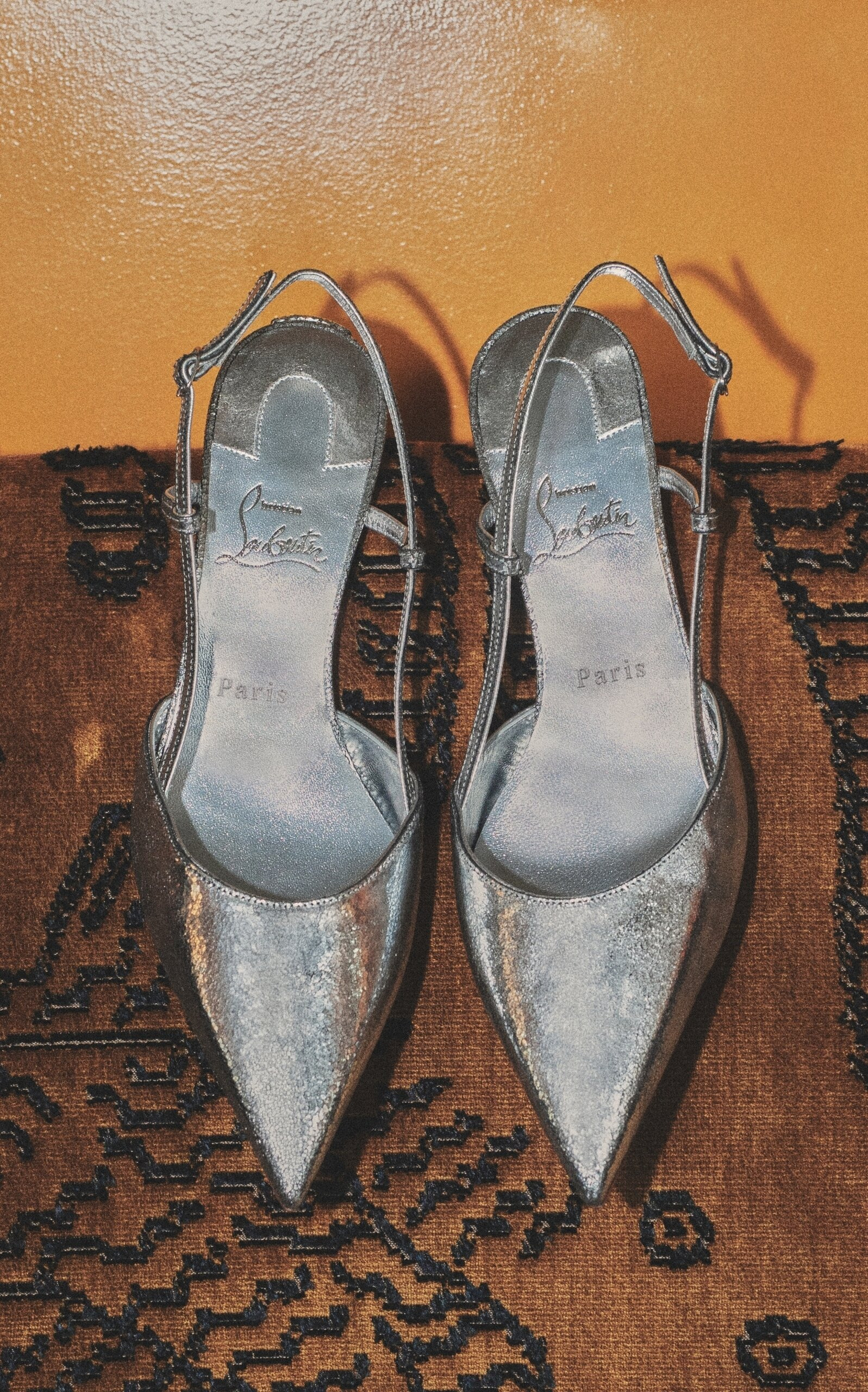 Condoroline Patent Leather Slingback Pumps silver - 2