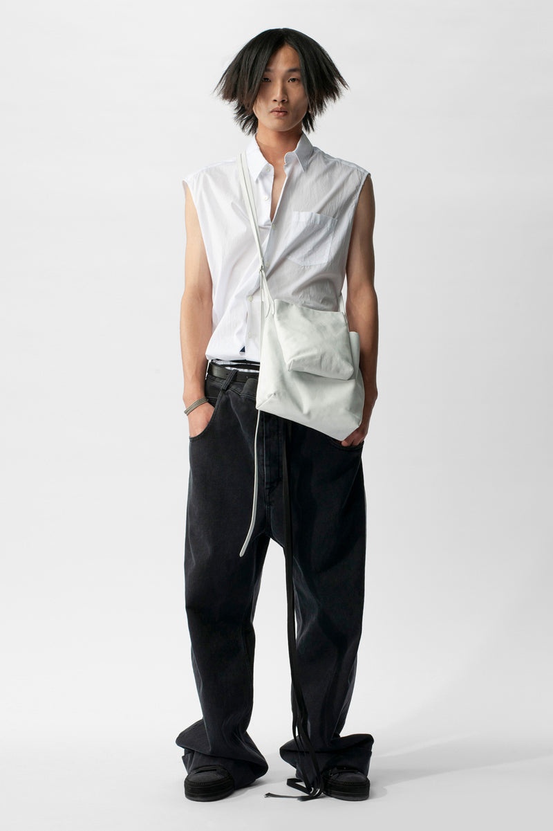 Dorian Sleeveless High Comfort Striped Long Shirt - 7