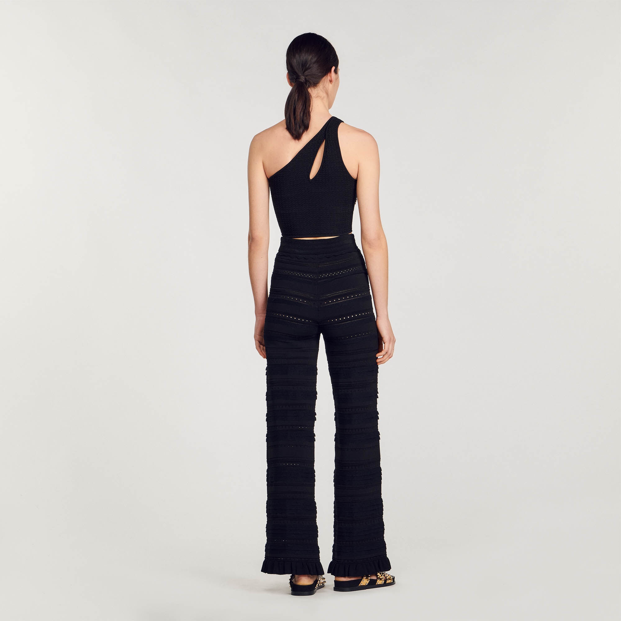 ASYMMETRICAL CROP TOP - 6