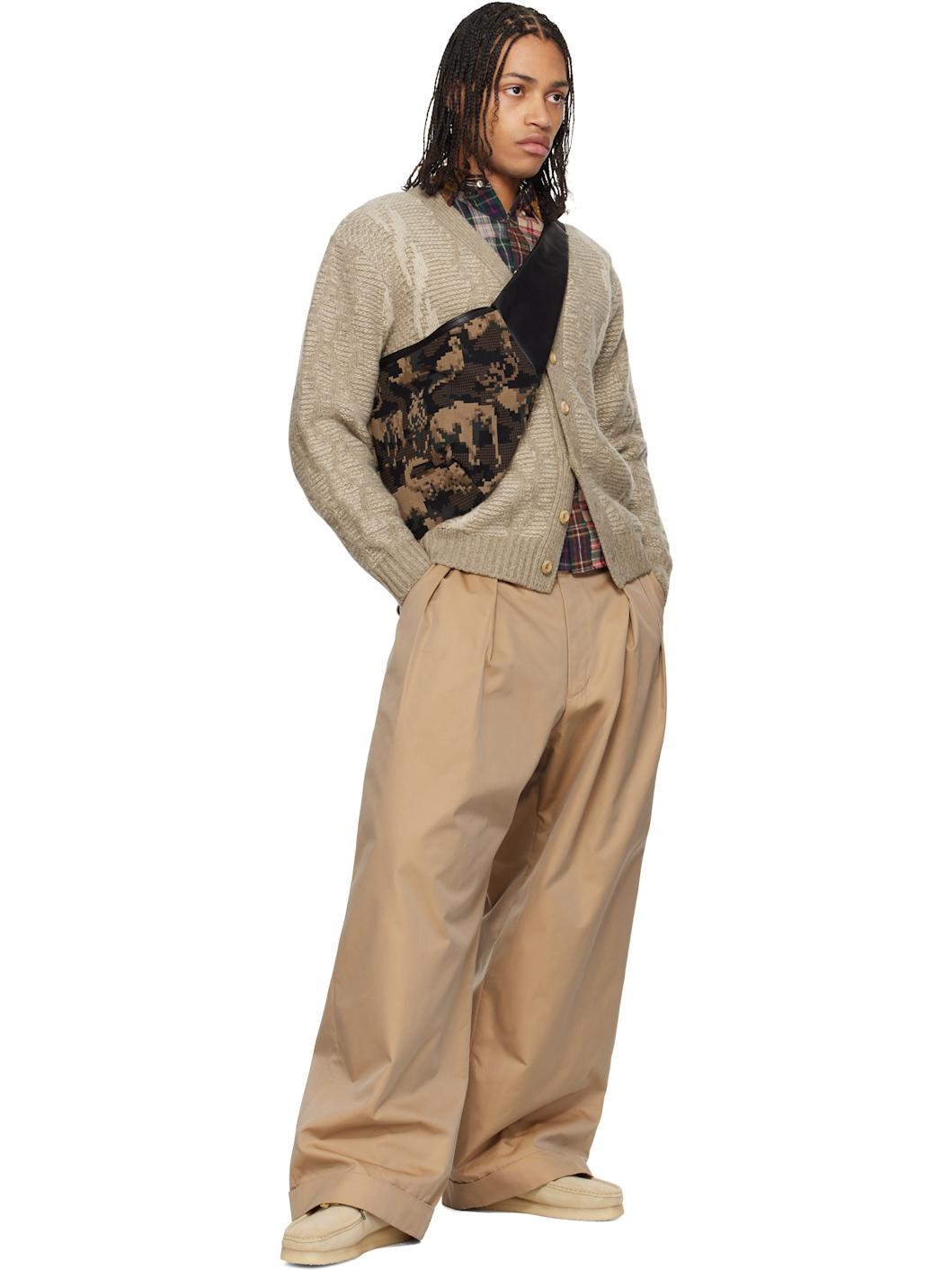 Brown nowartt Edition Digital Zoo Singing Bag - 4
