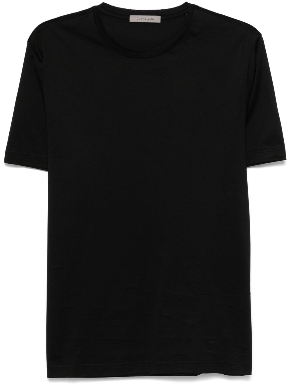 embroidered-logo T-shirt - 1