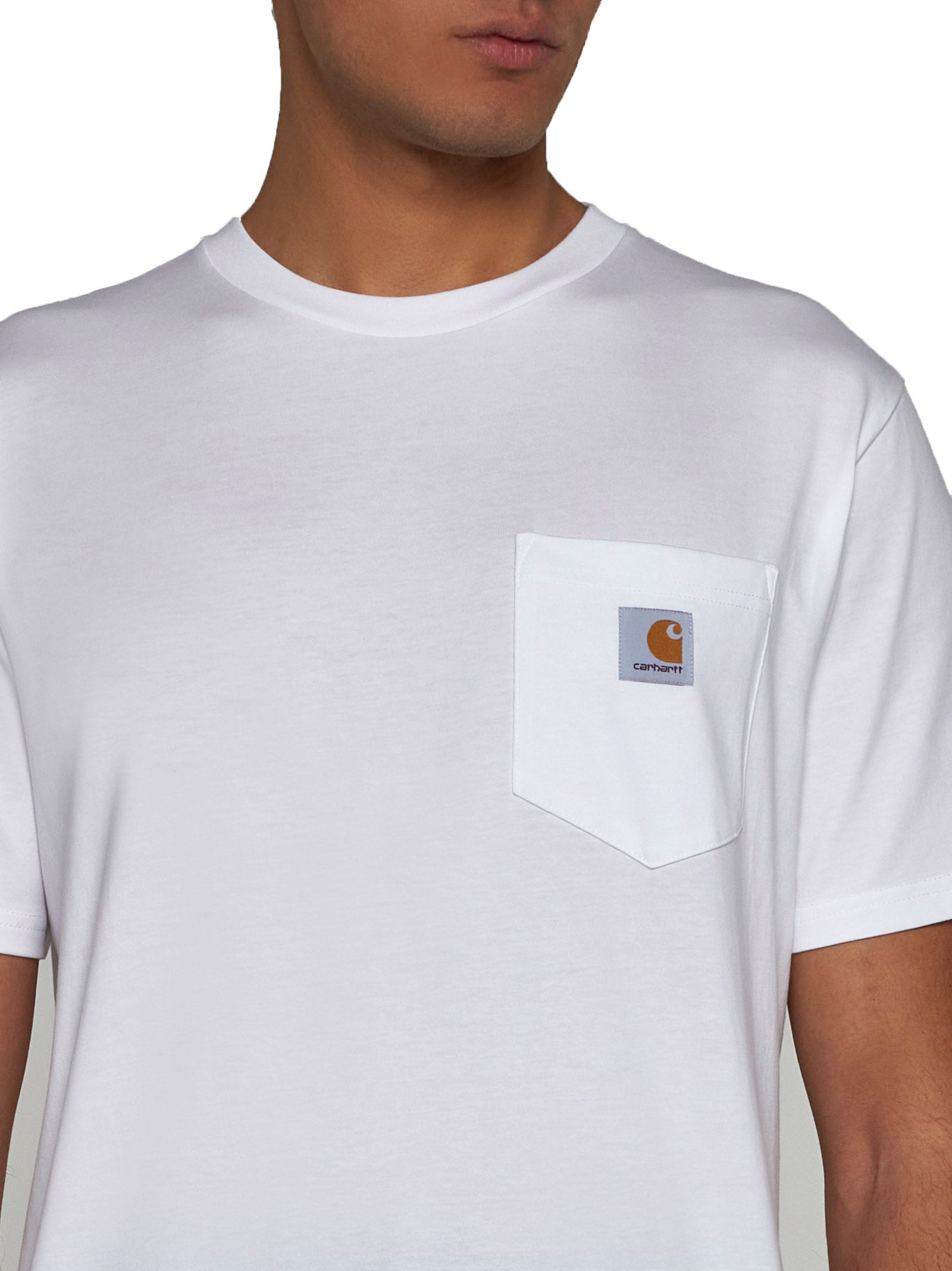 Chest pocket cotton t-shirt - 5