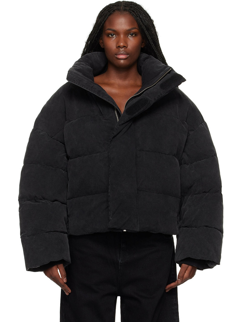 Black MML Puffer Down Jacket 1