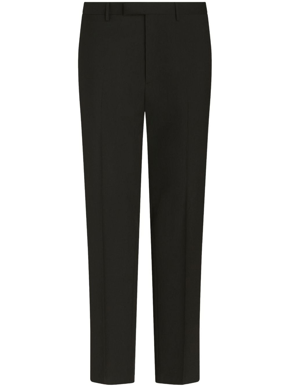 pressed-crease tailored trousers - 1