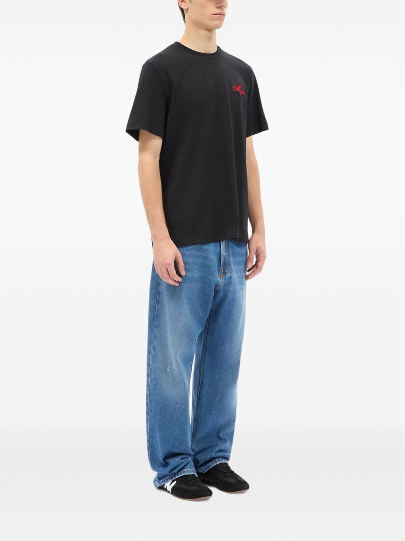 MSGM detail-embroidery T-shirt outlook