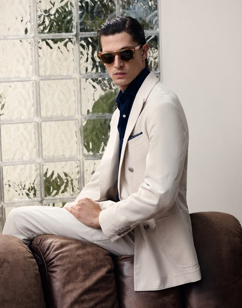 Mr. Brunello Goldcraft acetate and 18k solid gold sunglasses 4