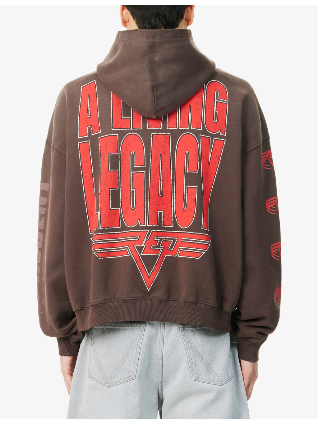 Legacy Tour Graphic-Print Reversible Cotton-Jersey Hoody - 4
