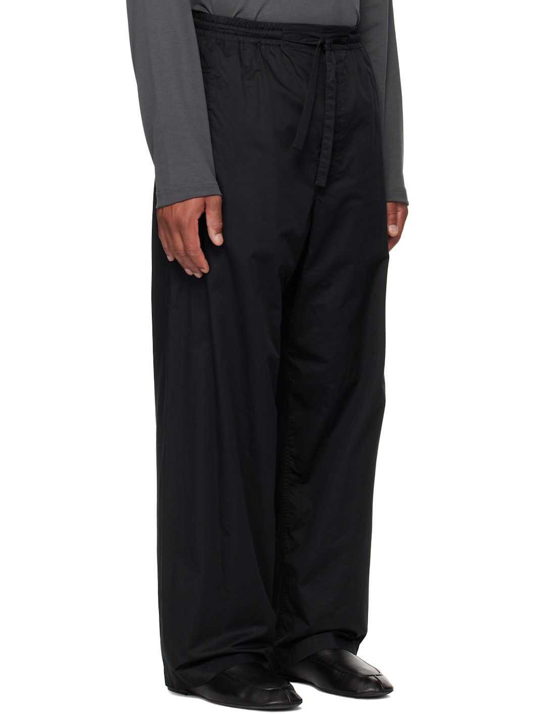 Black Pyjama Trousers - 2