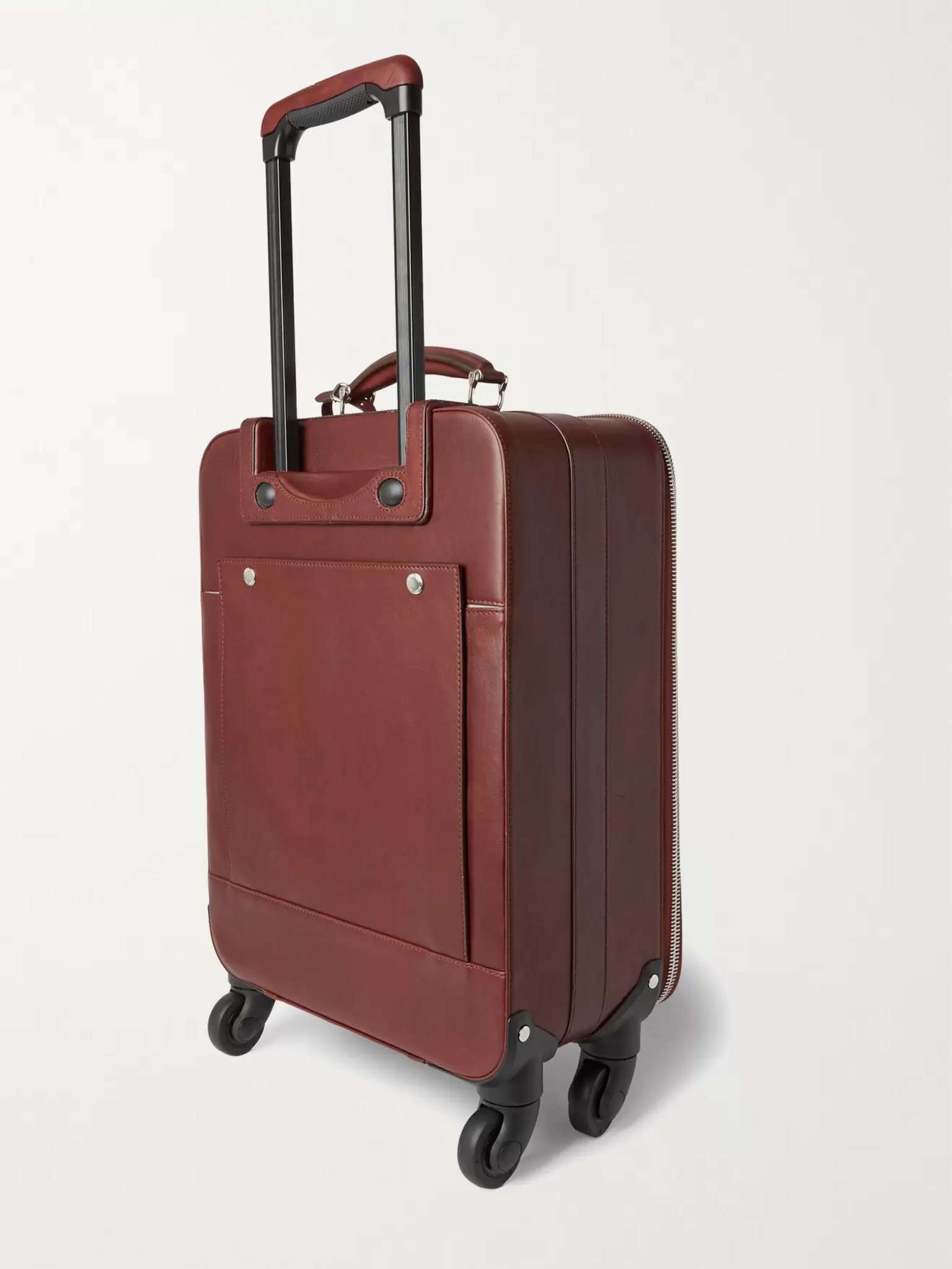 Leather Carry-On Suitcase - 4