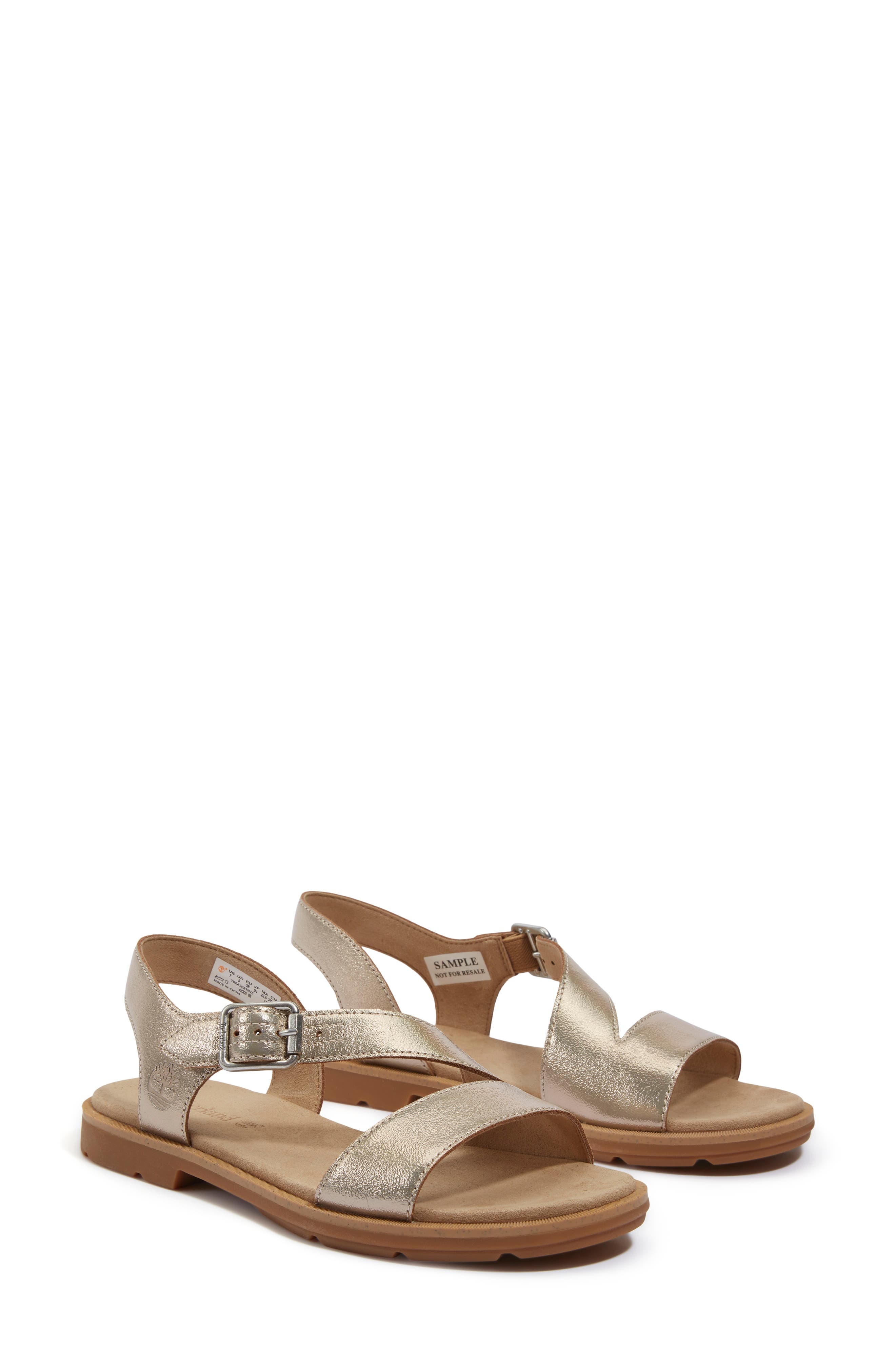 Timberland Calista Bay Sandal in Gold Metallic at Nordstrom - 7