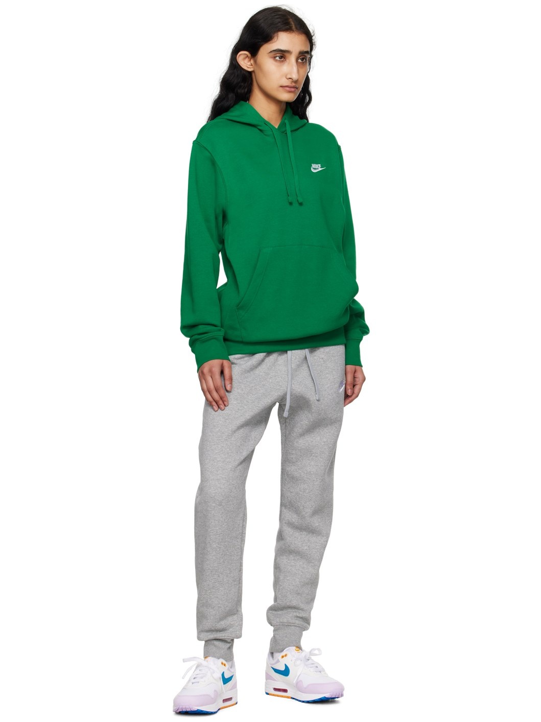 Green Sportswear Club Hoodie - 4