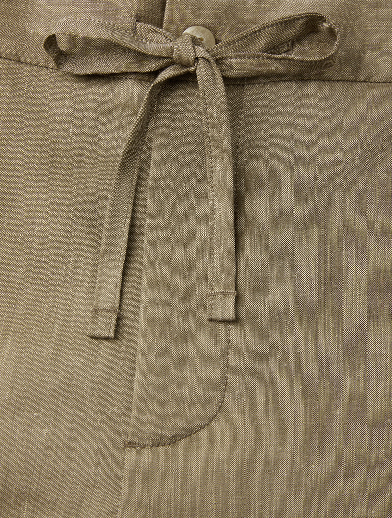 FRESCOBOL CARIOCA MENDES LINEN-WOOL TROUSERS outlook