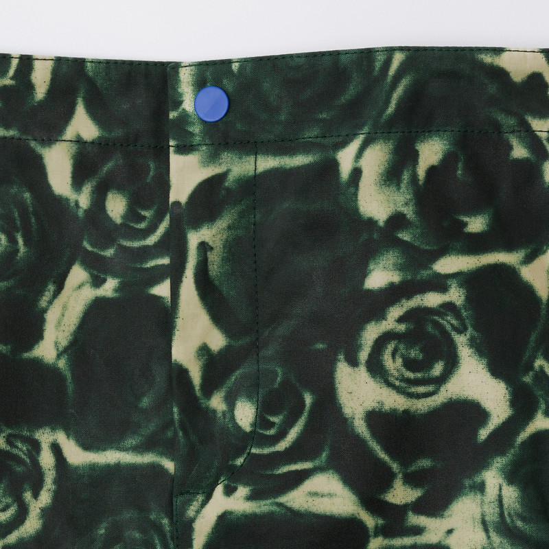 Rose Waxed Cotton Skirt 6
