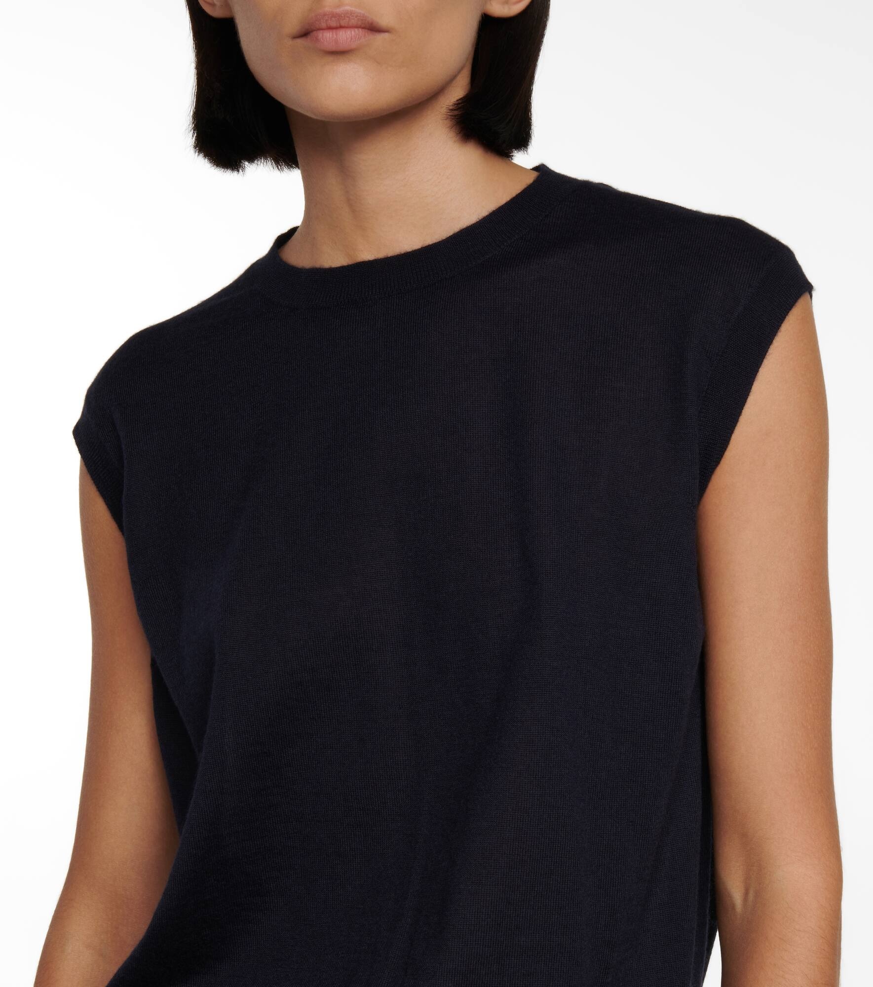 Balham cashmere sweater vest - 4