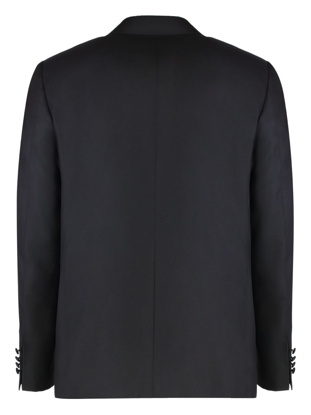 peak-lapel wool suit - 3
