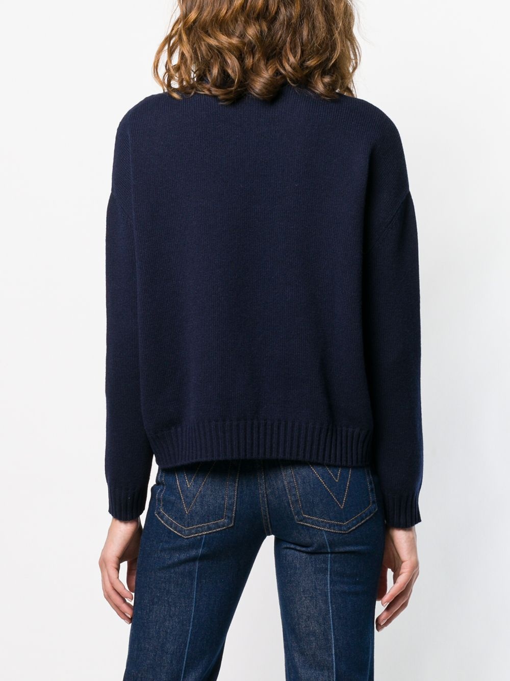 cashmere crew neck sweater - 4