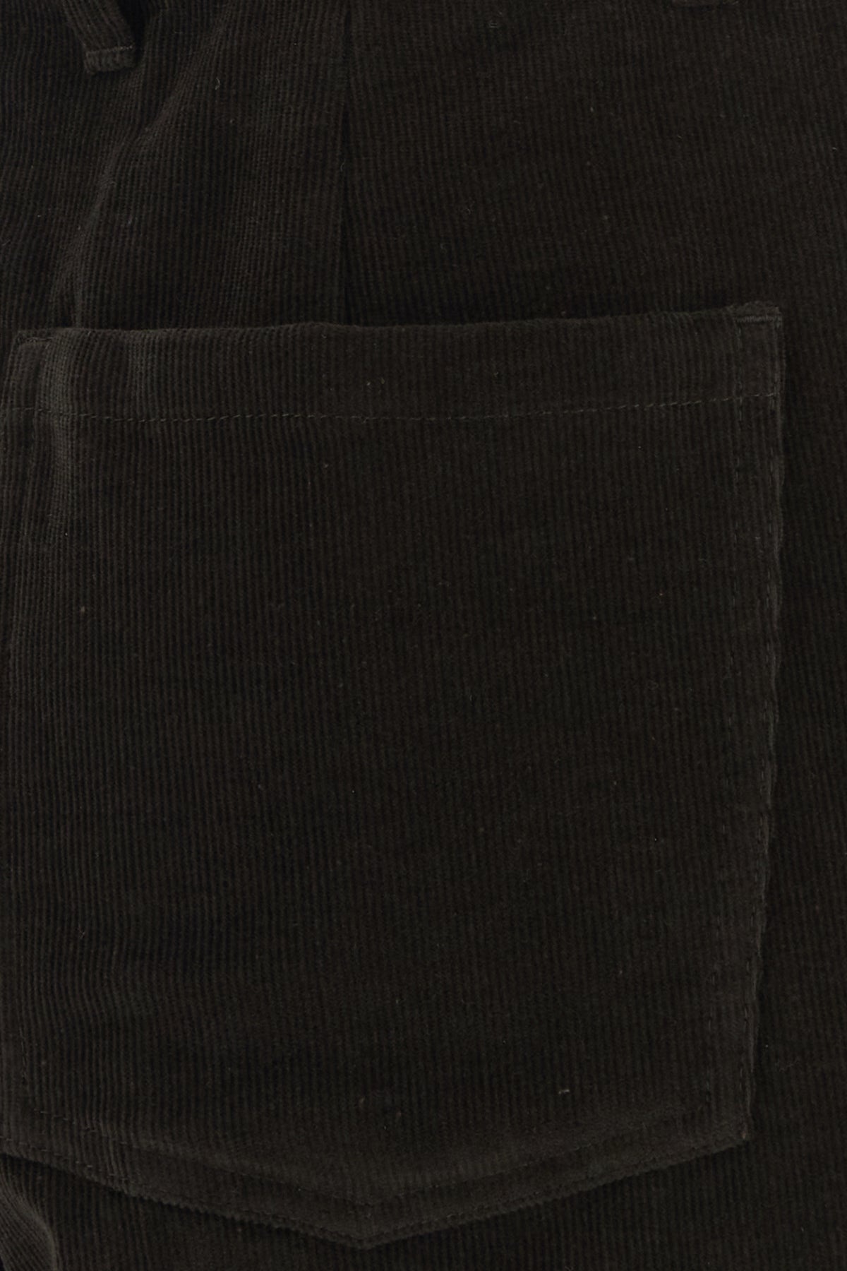 Dark brown corduroy flared pant - 5