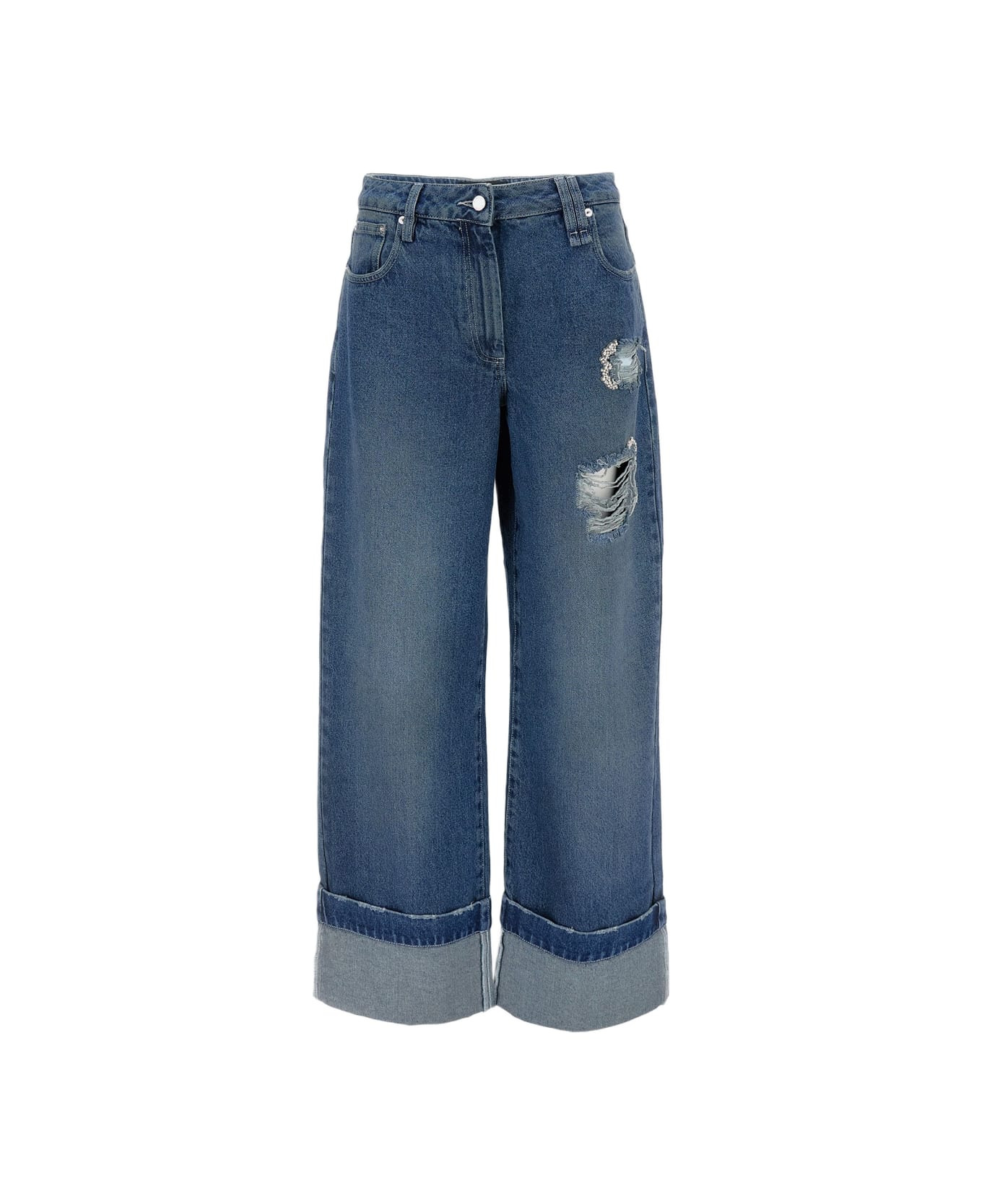 Beaded Jeans - 1