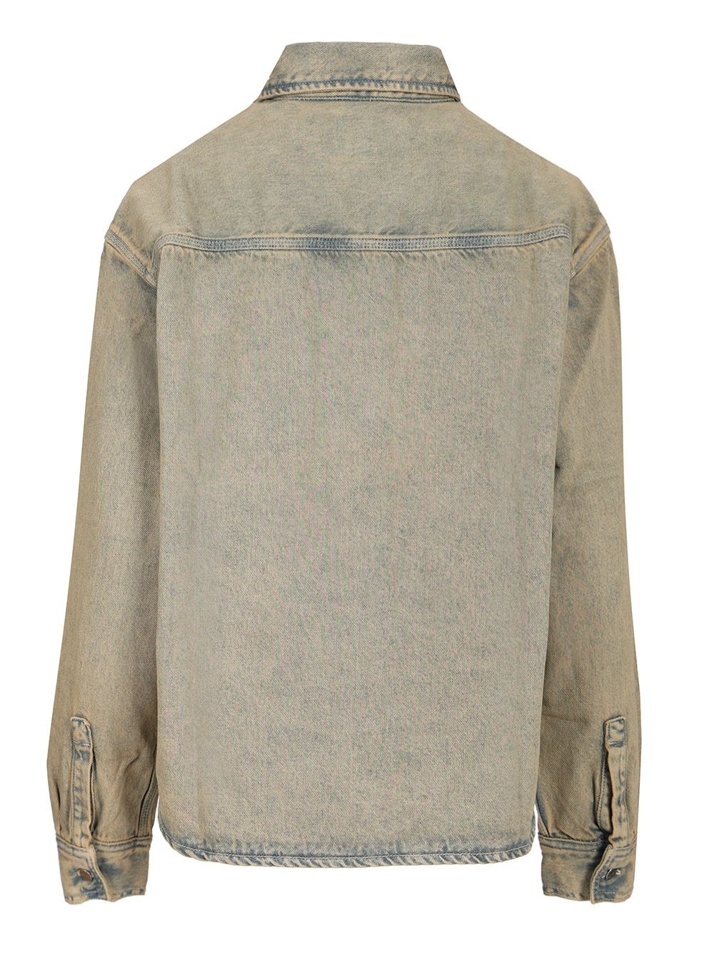 Georgia Shirt Jac 100% Cotton Jackets Grey - 2