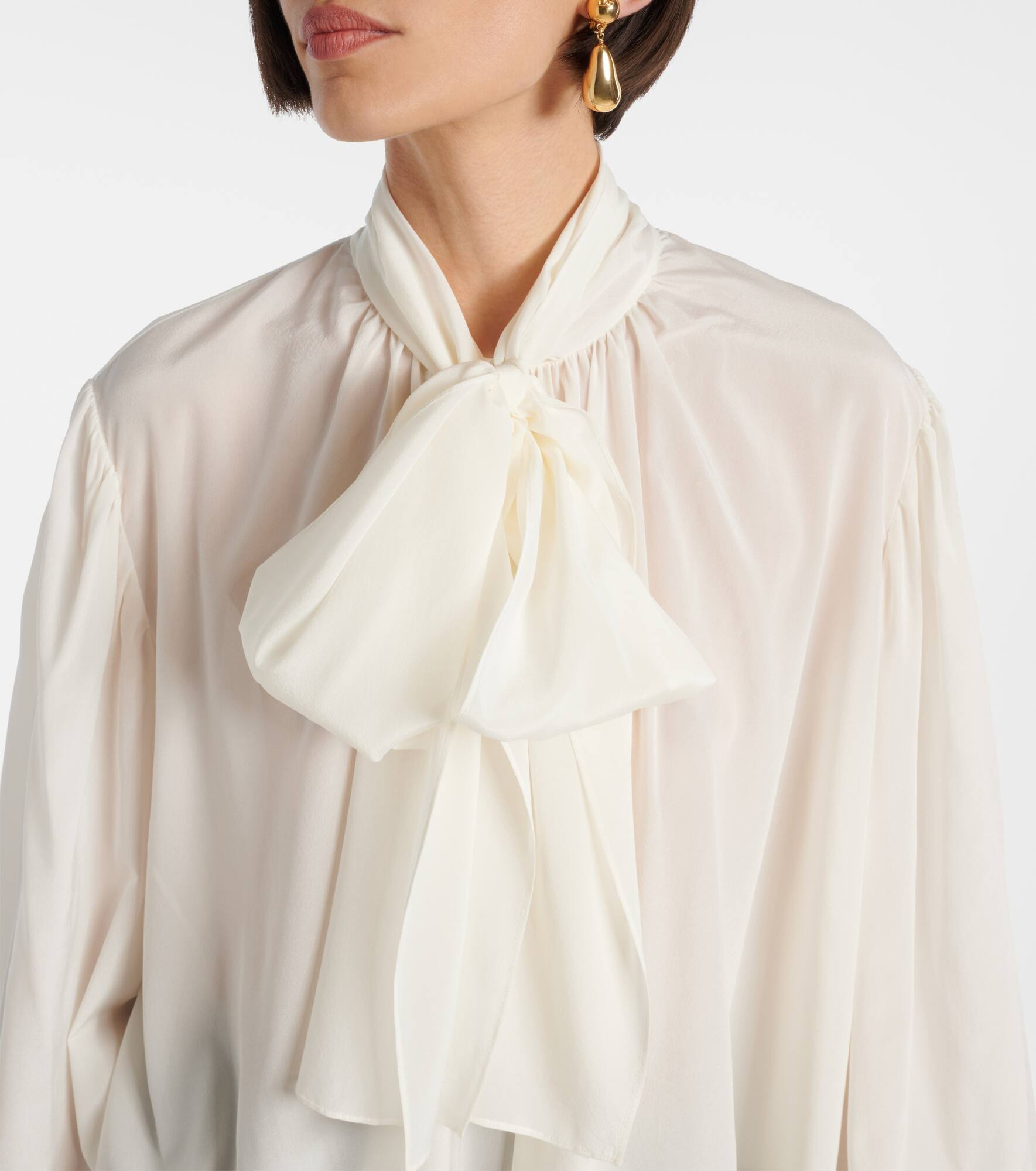 Silk-blend top - 4