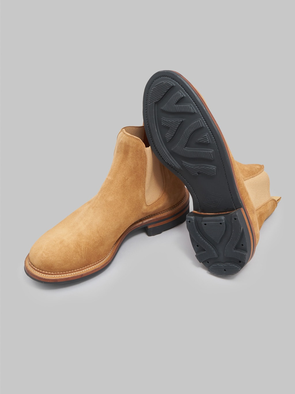 Viberg Chelsea Boot Anise Janus Calf Suede - 4