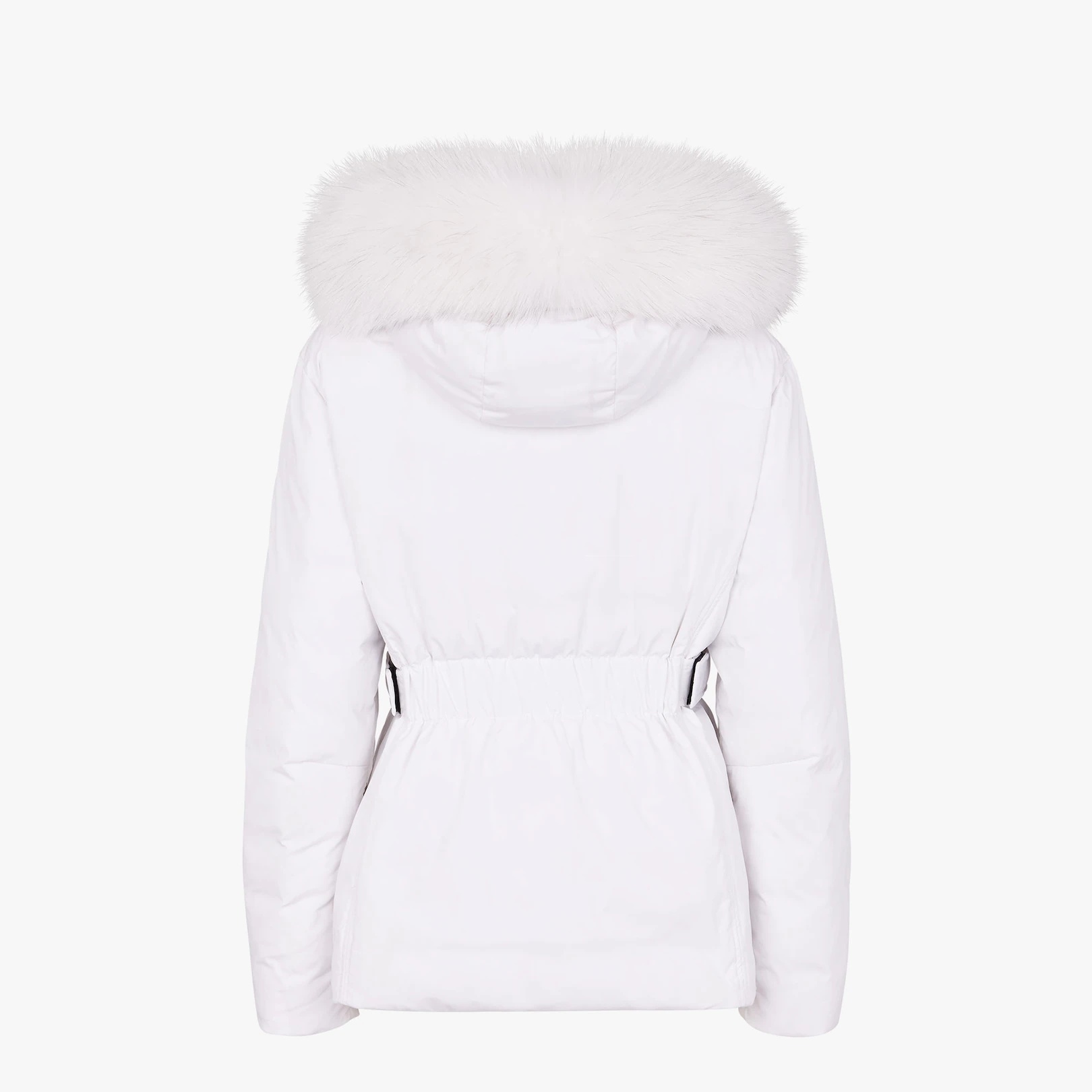 White tech fabric down jacket - 2