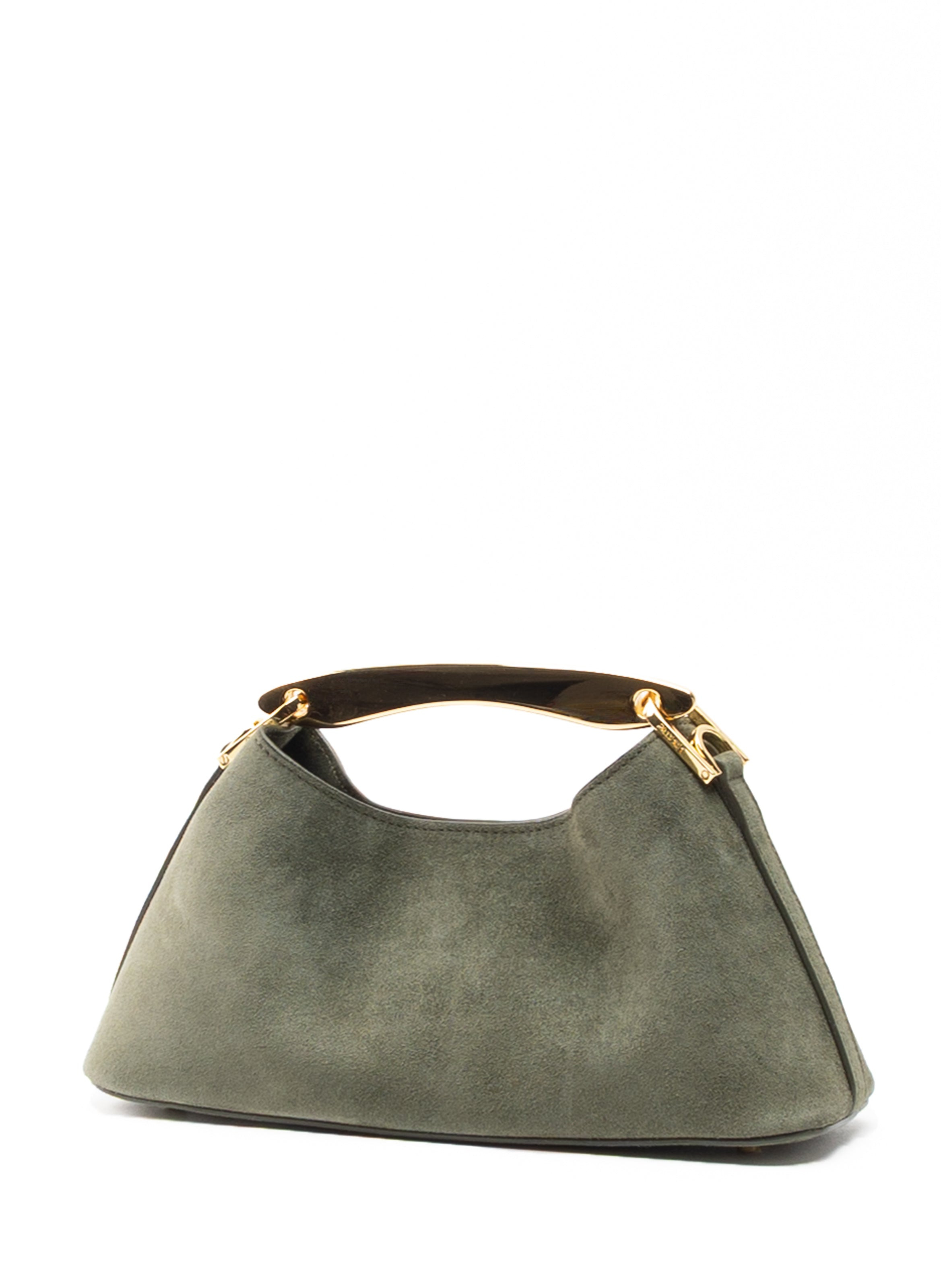 Mini Boomerang Suede Khaki - 2