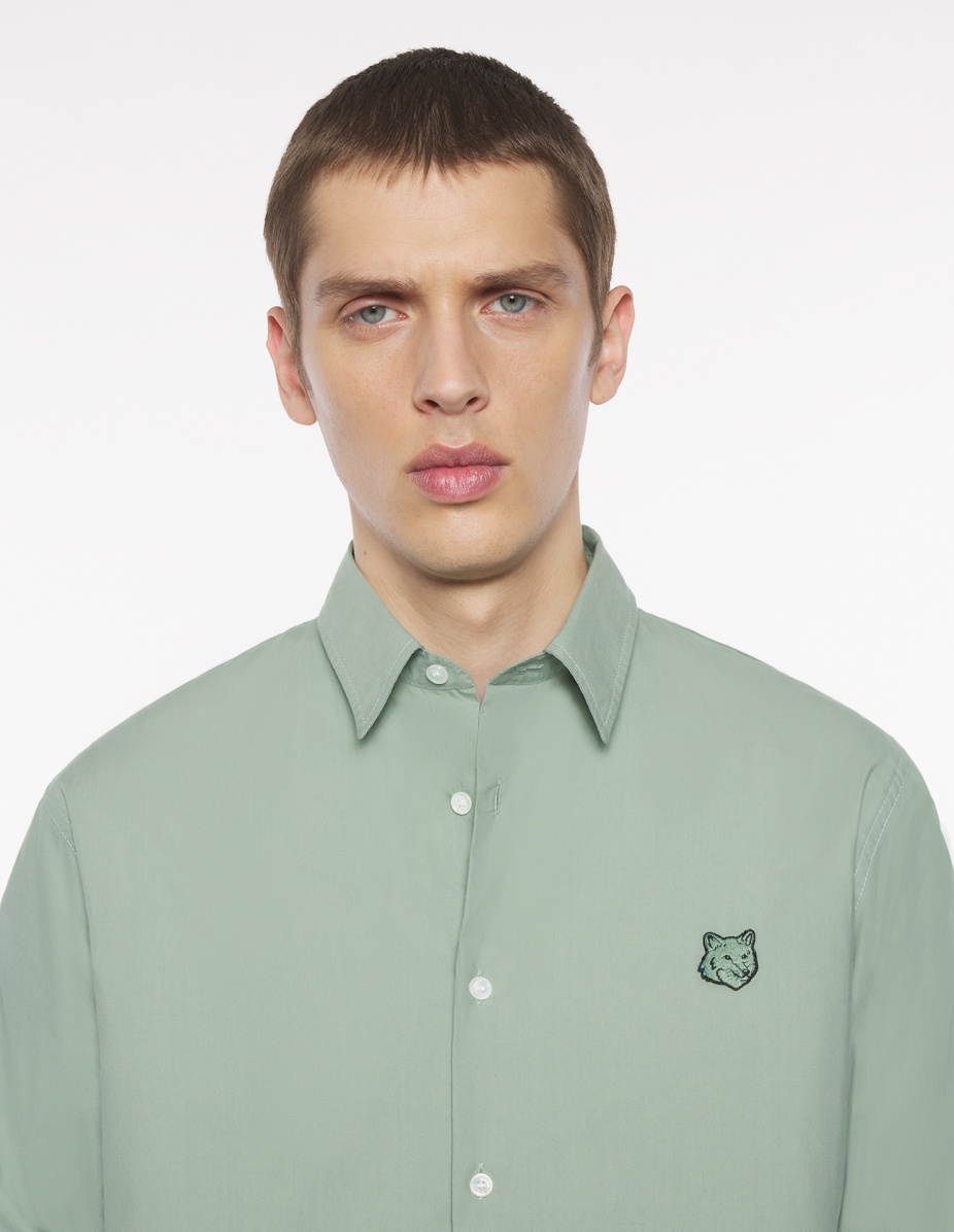 TONAL FOX HEAD PATCH RELAXED SHIRT - 4
