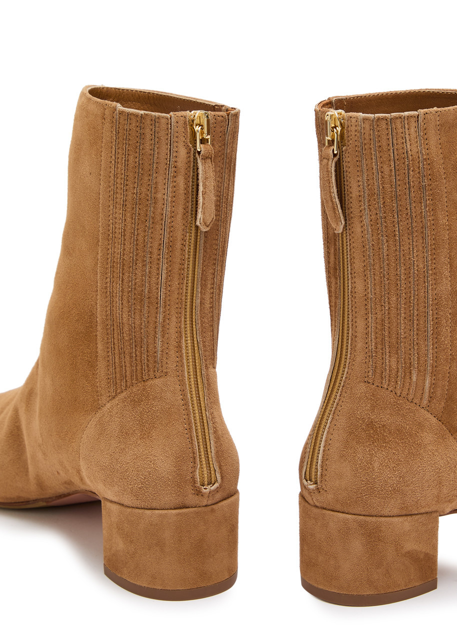 Aquazzura Saint Honore Suede Boots - 4