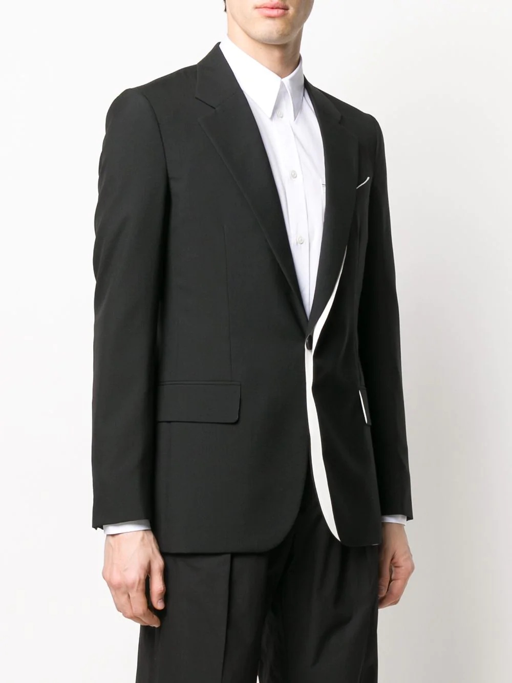 single-breasted suit jacket - 3