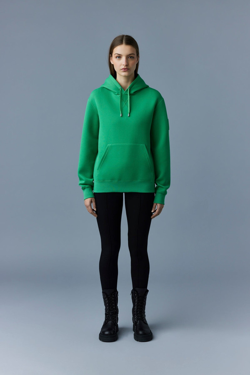 MACKAGE KRYS hoodie with velvet embroidery outlook