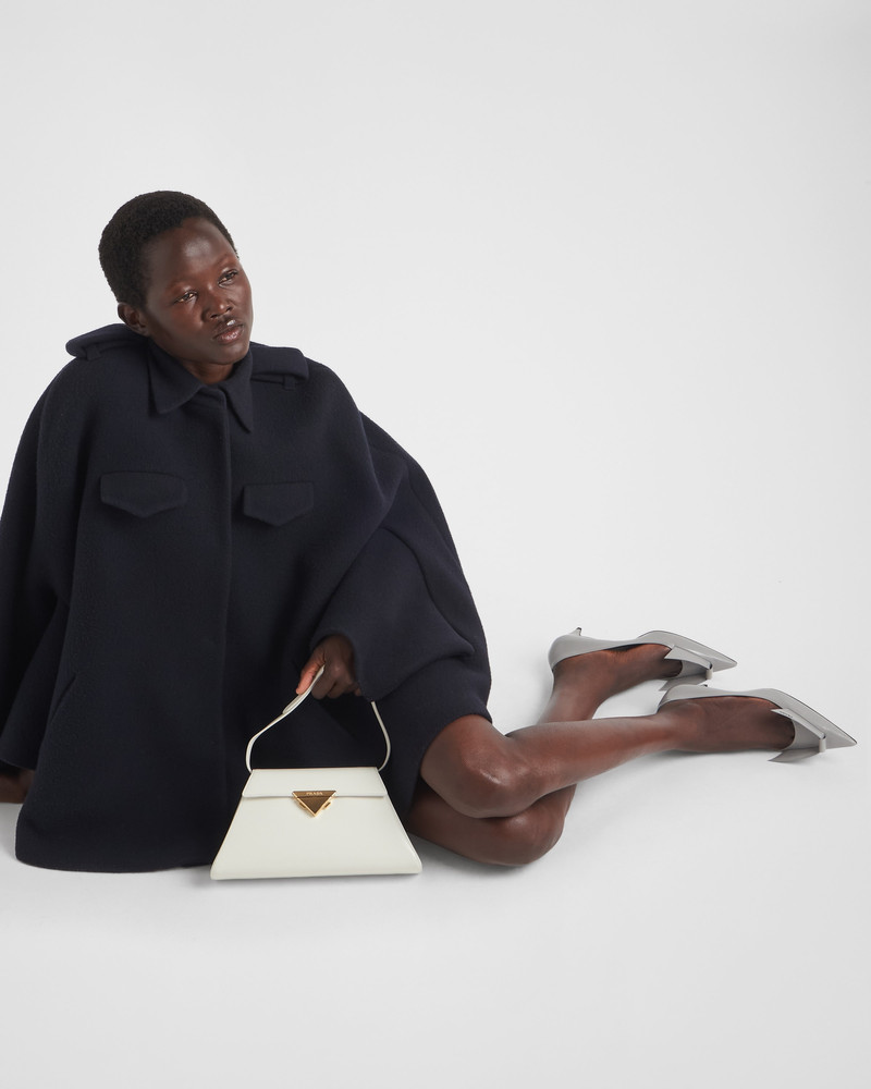 Prada Brushed leather pumps outlook