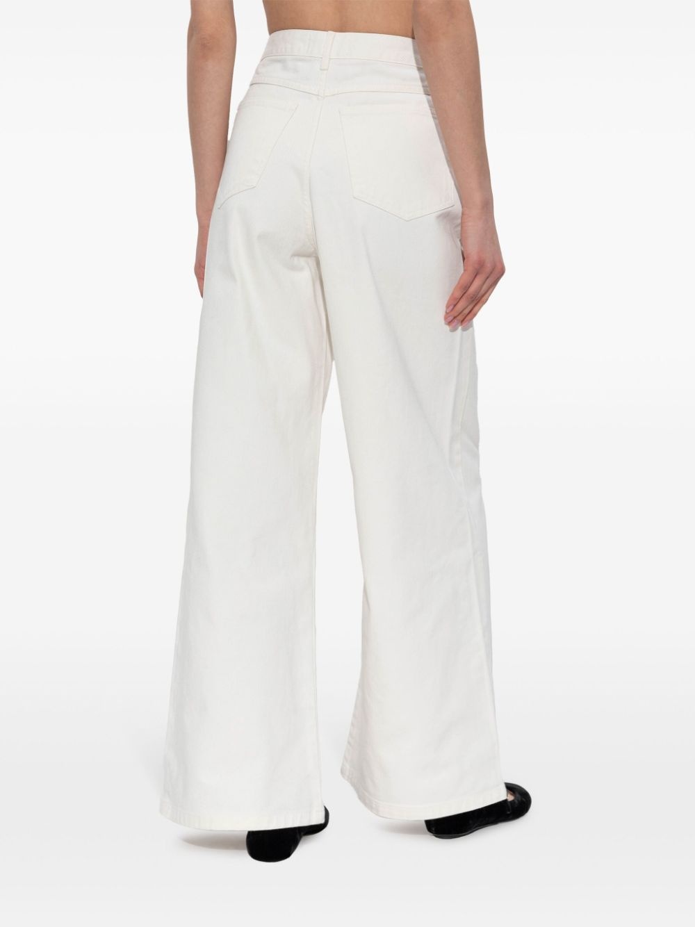 wide-leg jeans - 4