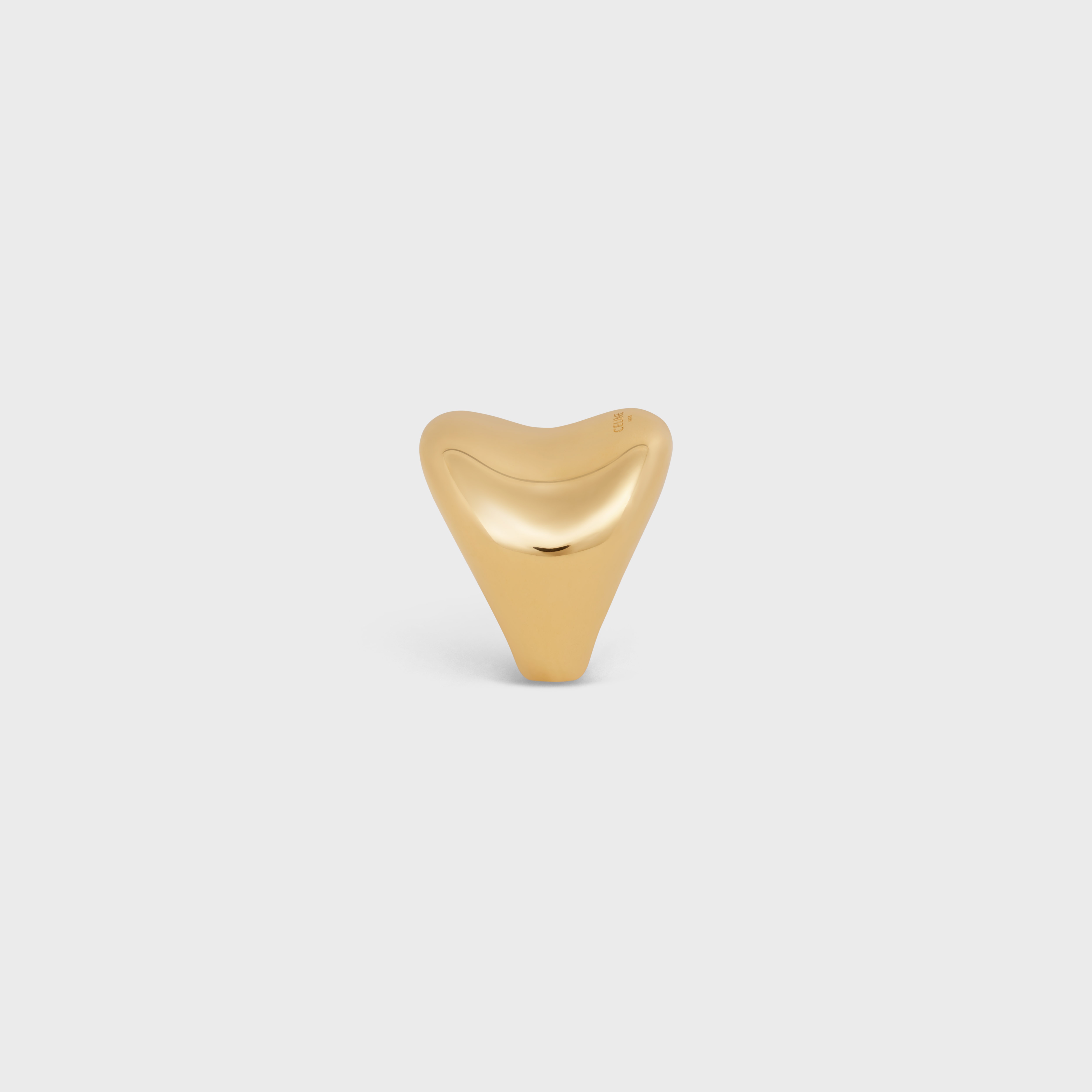 Formes Abstraites Cosmos Ring in Brass with Gold Finish - 3