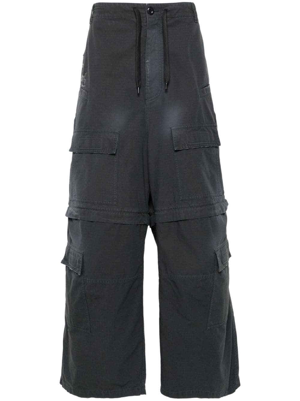 ripstop cargo trousers - 1